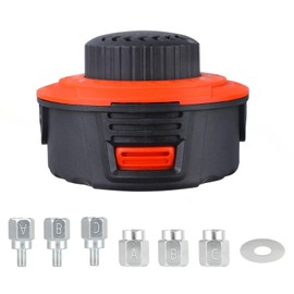 Toussaint Bump Head Compatible with Most Gas Trimmers and Cordless String Trimmers That Turn Counter Clockwise，Compatible with Echo Speed Feed 400,Ego,Ryobi,Husqvarna