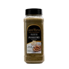 GranAroma Poultry Seasoning, Chicken & Turkey Seasoning, Flavorful, Marinades & Dry Rubs (13 Ounce)