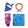Bycc Bynn 3 Pack 100% Cotton Paisley Pattern Bandanas Face