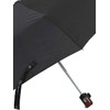 Pierre Cardin Noir Easymatic Alupla Men's Umbrella, black, Traditional