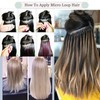 Micro Ring Link Hair Extensions Silicone Micro Ring Beads Loop