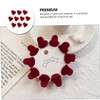 TOVINANNA 30pcs Mini Heart Claw Clips for Women Clip Bangs
