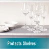 Shelf Liner, Non-Adhesive Roll Drawer Liners 12 Inches x 20