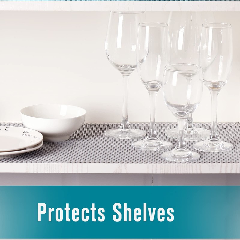 Shelf Liner, Non-Adhesive Roll Drawer Liners 12 Inches x 20