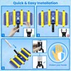 Poolvio Pool Vacuum Head Replacement Handles (2-Pack) – Heavy‑Duty Aluminum