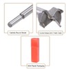 MACHSWON Forstner Drill Bits Tungsten Carbide Wood Hole Saw Opener