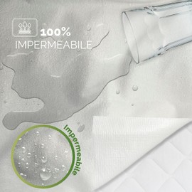 Waterproof Bed Pad: Soft Bamboo and Machine Washable Incontinence Bed Pads. Bed Wetting Sheet for Adults or Children With Incontinence - Potty Training Bed Pads (100x240 cm)