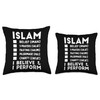 5 Five Bases or Pillars of Islam Islamic Design for