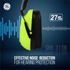 GE Protective Hi-Vis Earmuff for Noise Reduction, NRR 27dB Hearing