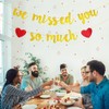We Missed You So Much Banner Set - Gold Glitter
