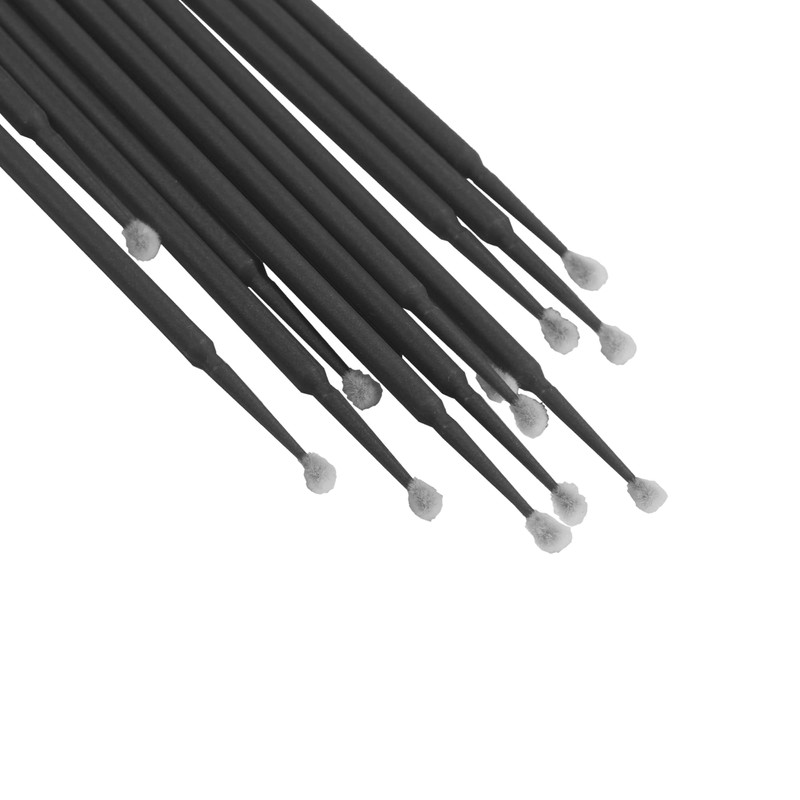 VOCOSTE マイクロアプリケーターブラシ まつげ エクステンション 唇マスカラブラシ まつげ エクステンション 綿棒ラッシュリフトブラシツール セット 100個