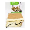 Hamac Pour Furet Brun Suede+peluche - Couchage