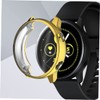 jojofuny 2pcs TPU Protective Plating Case for Watch Active Lightweight