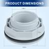 Above Ground pool Return Fitting SP1023 with Locknut and Gasket
