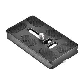 Topiky Quick Release Plate with 1/4 Inch Screw Attachment 40/50/60/70/100 mm Quick Release Adapter for Arca for Benro Monopod Tripod Ball Head SLR Camera (PU70)