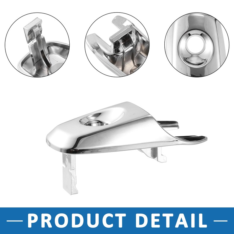 A ABSOPRO Front Left Exterior Door Handle Lock Cover Cap
