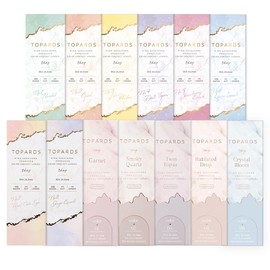 [Rino Ishihara Produce Colorcon] TOPARDS (Topaz) One Day, Set of 10, Garnet (Degree) [-9.50]