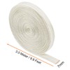 uxcell Insulation Braid Sleeving, 9.8Ft-7mm High Temp Fiberglass Sleeve White