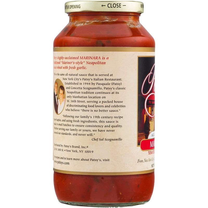 Marinara Sauce 24 Ounces (Case of 6)