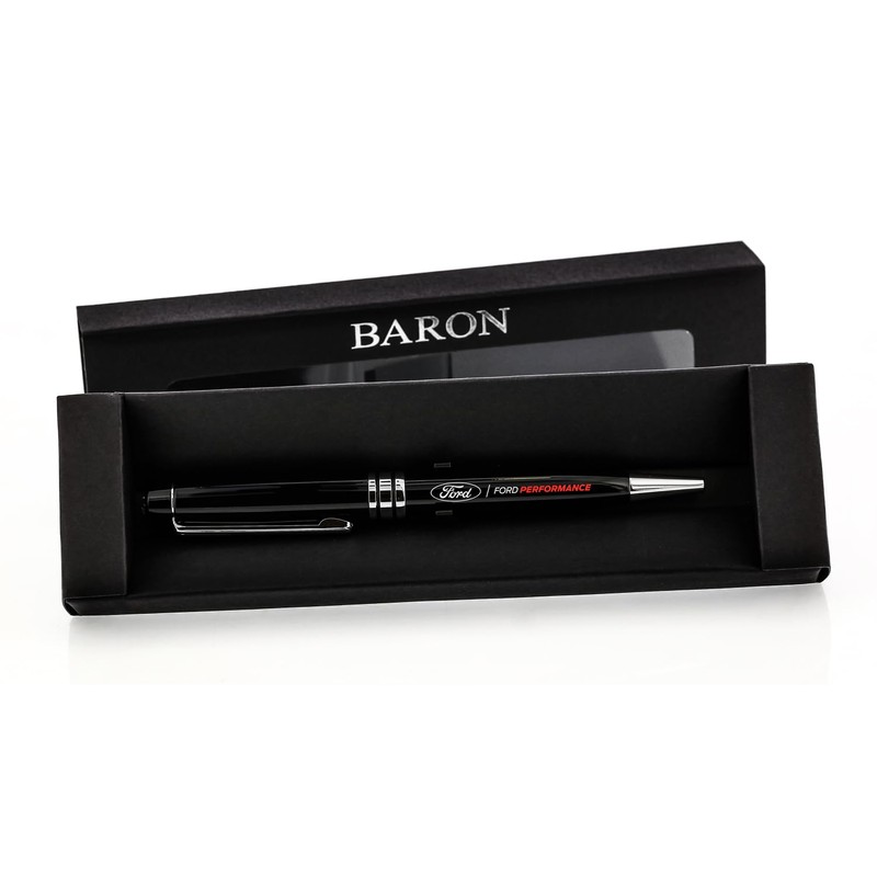 Ford Performance Black Pen with Crystal embellished with Dazzling Clear