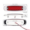 30 Pcs Ledvillage 12V DC 6.4 Inch 10 Amber 10