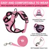 EDLMKM Dog Harness and Leash Set, Soft Mesh Reflective Breathable