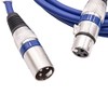 vhbw DMX Cable XLR Male to XLR Female Compatible with