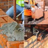 Orange 328 Feet Bricklaying Line, Braided Brick Builders Line Strong