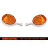 BISOMO 2x Indicator Light Ox Eye Indicator with E Mark