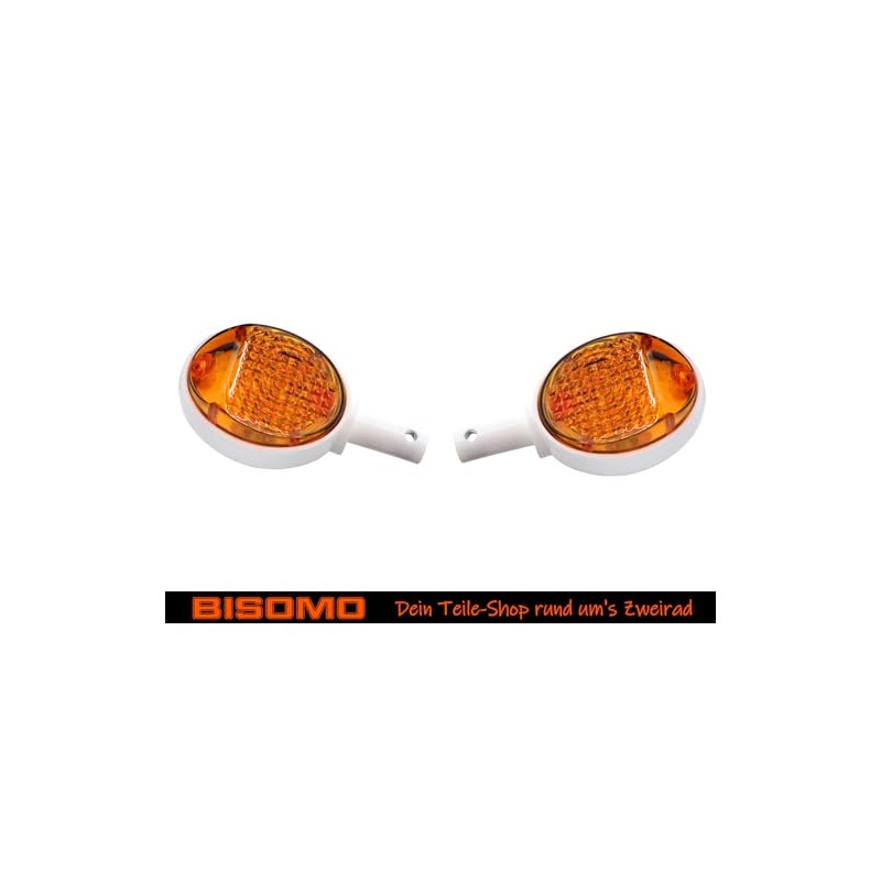 BISOMO 2x Indicator Light Ox Eye Indicator with E Mark