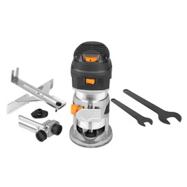 WEN RT1460 6-Amp Handheld 1/4-Inch Variable Speed Laminate Trim Router for Woodworking