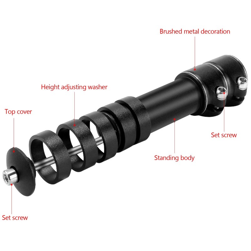 XIANHU Bike Handlebar Extender Bicycle Stem Riser Extender MTB Handlebar