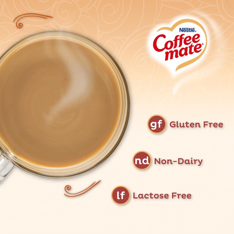 Coffee-mate Vanilla Caramel, Zero Sugar Powdered Coffee Creamer, 10.2 Ounce