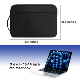 Omnpak 360° Protective Computer Case for 13-14" MacBook Pro Max M2/M1 (2023-2016), 13" MacBook Air M2/M1 (2022-2018), 14" Late2016, 12.3 Surface Pro9 8 X 7 6 5 4, Dell XPS13 Carrying Bag Bag, Water
