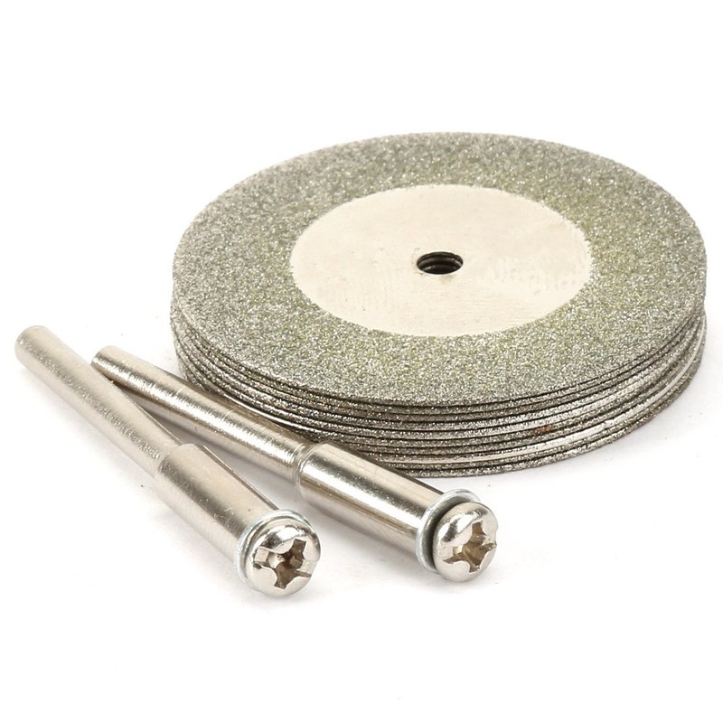 zmart 10pcs Dremel Accessories Diamond Disc 35mm Dremet Fit Rotary