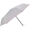 Moonbat Sweet Jasmil Folding Umbrella, Hickory Stripe x Hem Overlock,