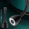 DZGUAI 360° Rotating Splash-Saving Faucet Kitchen Faucet Extension with Universal