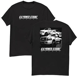 6.0 Power Stroke Diesel Trucks T-Shirt Black