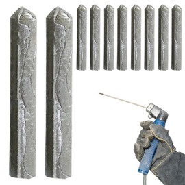 10 Aluminum Welding Rods, Low Temperature Welding Rod, Easy Melt Welding Rods, Aluminum Brazing Rods,High Fluidity Efficient Multipurpose Welding Rods