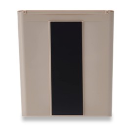 Isetou Merna Mini Trash Can with Lid, Small Storage Bin, Magnet, Door Hook, Wall Hanging, Beige