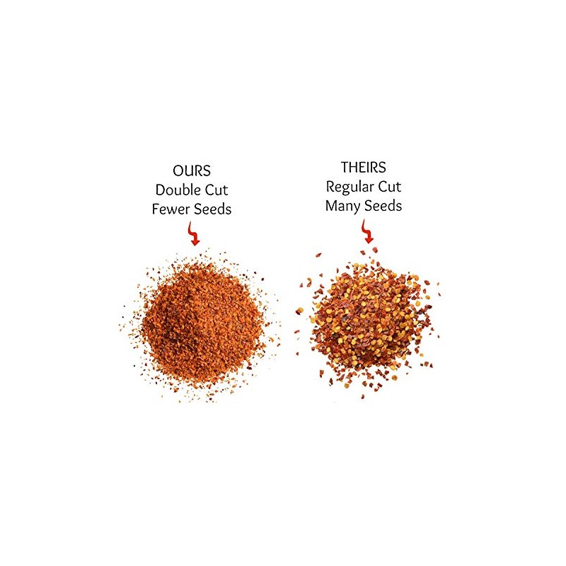 Double Cut Crushed Red Pepper - 12 oz. - Virtually