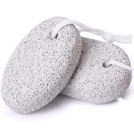 PHOGARY Natural Pumice Stone for Feet 2 PCS, PHOGARY Lava Pedicure Tools Hard Skin Callus Remover for Feet and Hands - Natural Foot File Exfoliation to Remove Dead Skin