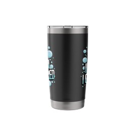 I Came I Soaked I Conquered, Bubble Bath Stainless Steel Insulated Tumbler