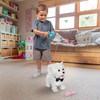 Tobar Animigos Walking Westie Electronic Dog Soft Toy, for ages