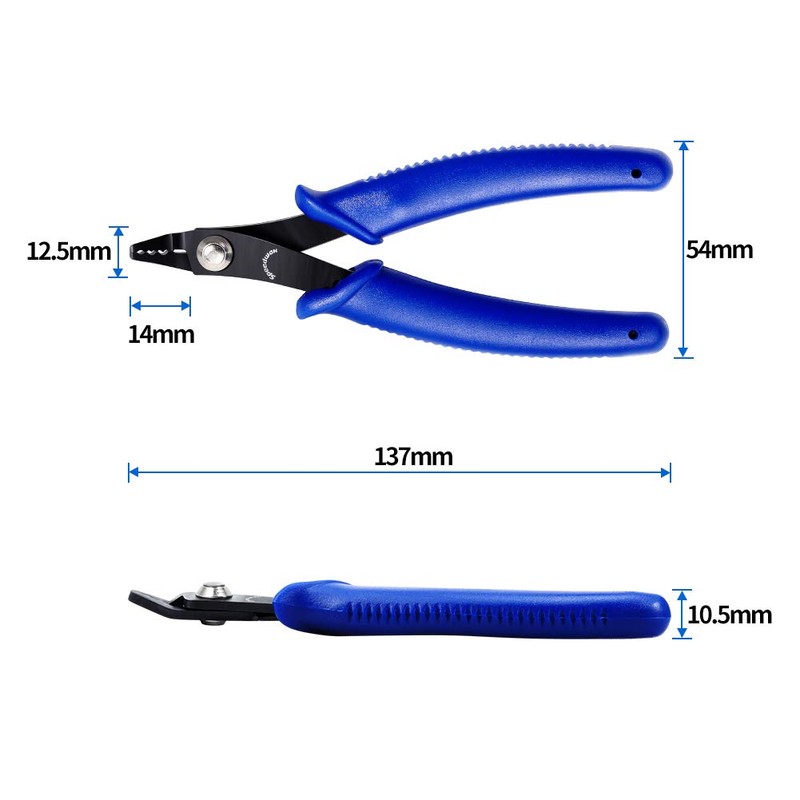 SPEEDWOX Bead Crimping Pliers for Jewelry Making 5" Standard Precision