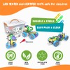 107Pcs Motorized Erector Sets for Kids Ages 4 5 6