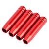 4Pcs Aluminium Door Lock Pin Buttons Knob Cover Trim Fit