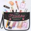 Christian Gifts for Women Best Friend Friendship Gift Makeup Bag