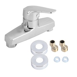 Ejoyous Shower Mixer Tap for Shower Wall Mounted Single Lever Shower Mixer Tap for Bath and Shower Chrome Silver
