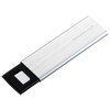 Elecom CMC-SIMC02SV SIM Card Case, Memory Clip, Aluminum Type, Slide
